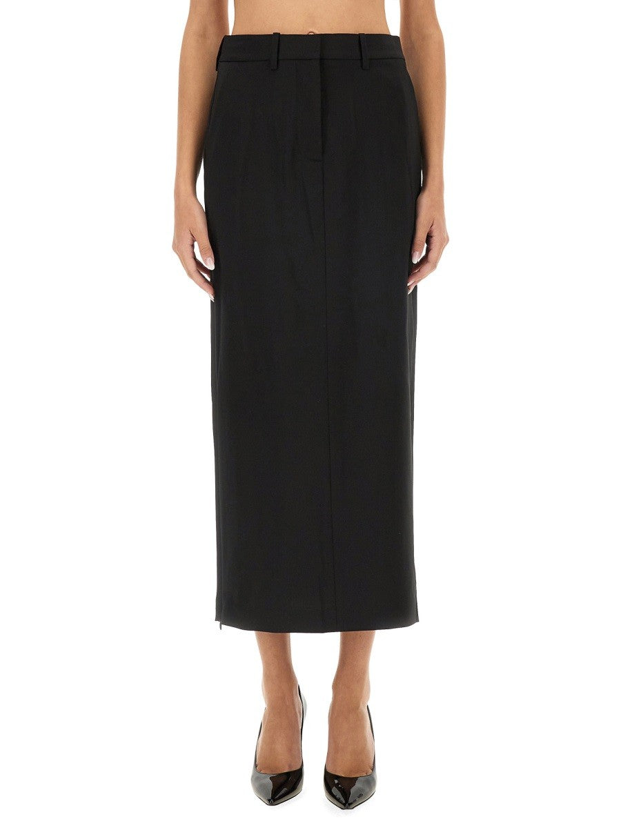 Helmut Lang WOOL SKIRT