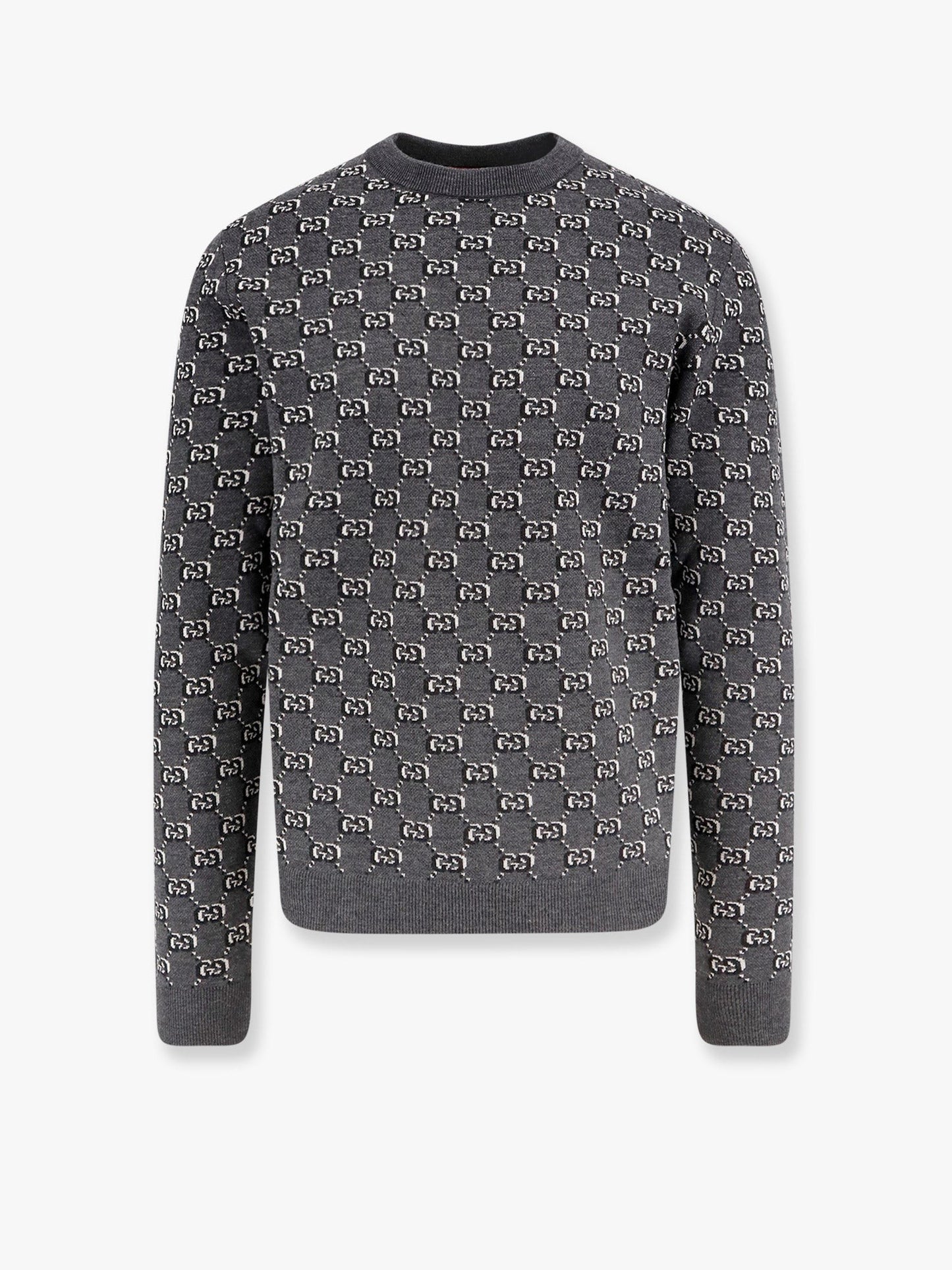 Gucci Wool sweater with all-over gg motif