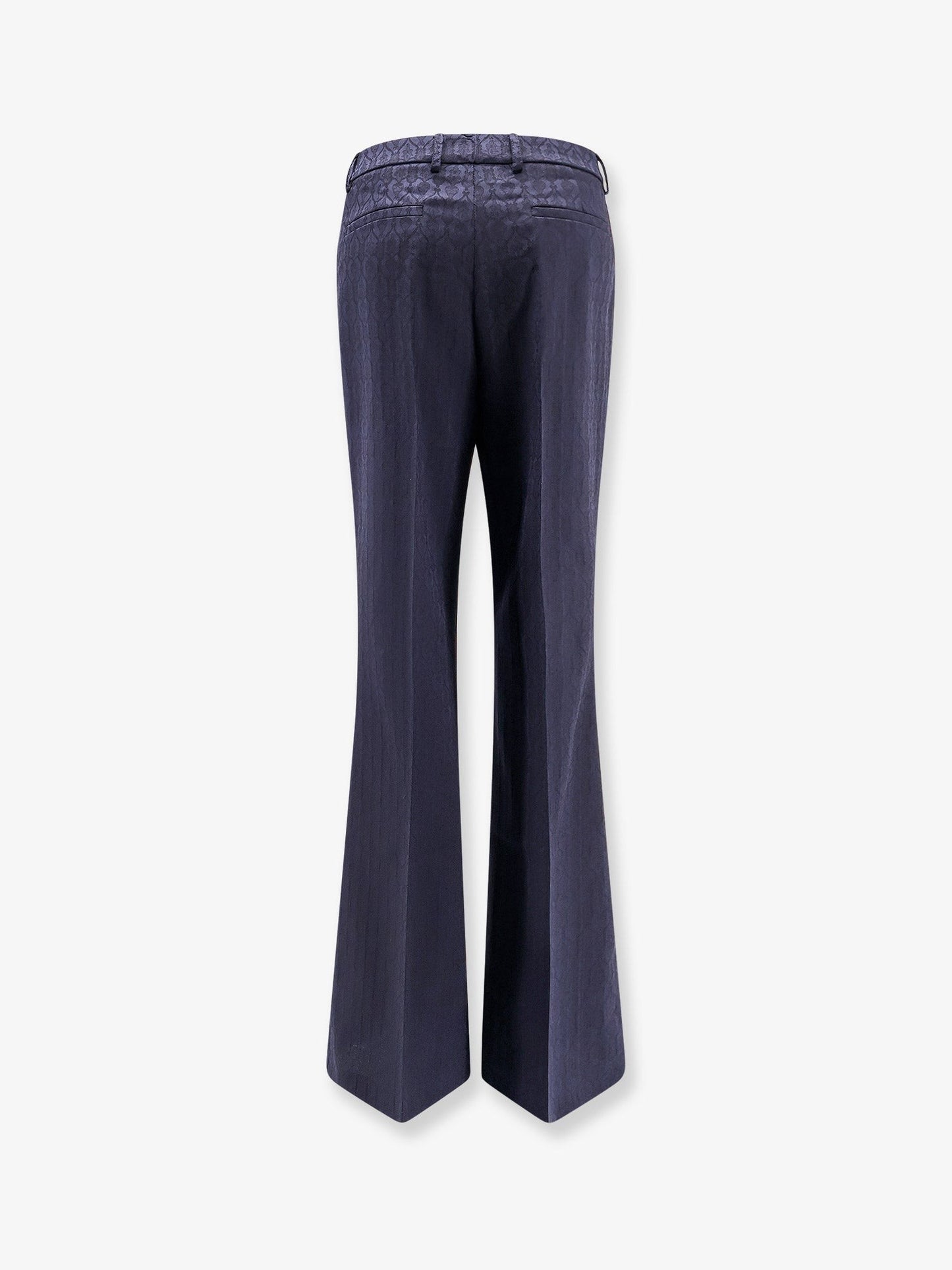 Etro Wool trousers with iconic motif