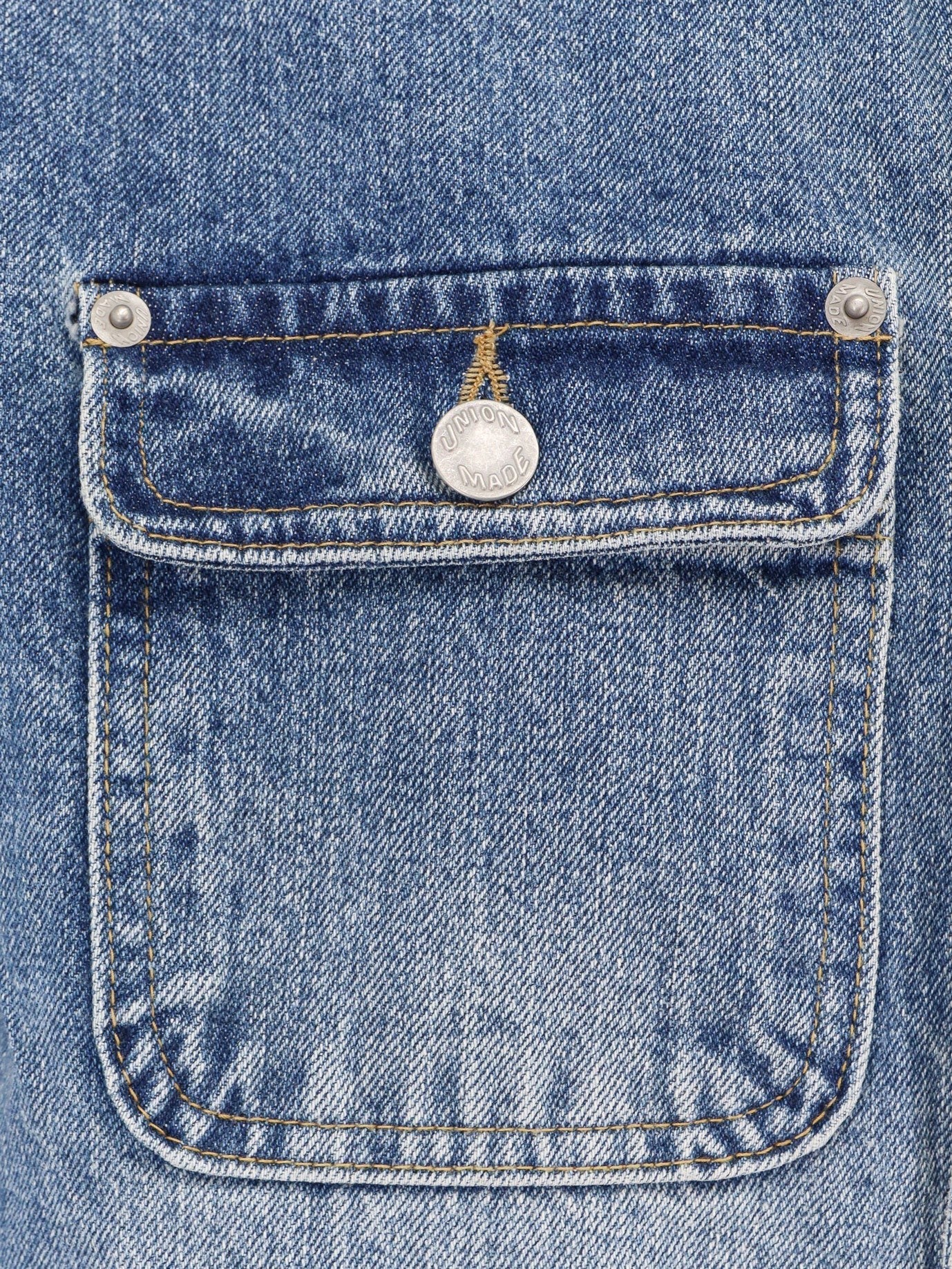 TONYWACK Work washed denim jacket