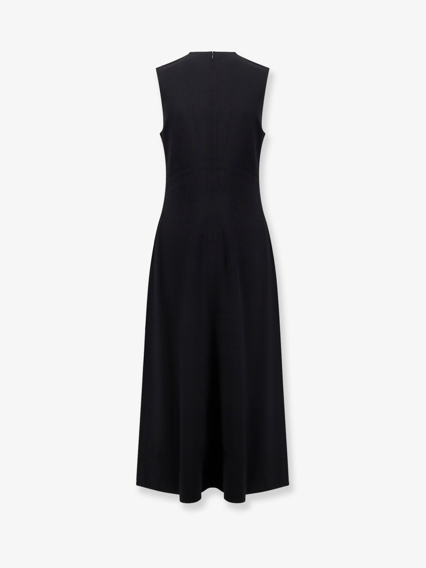 TOTEME Woven Stripes long viscose dress