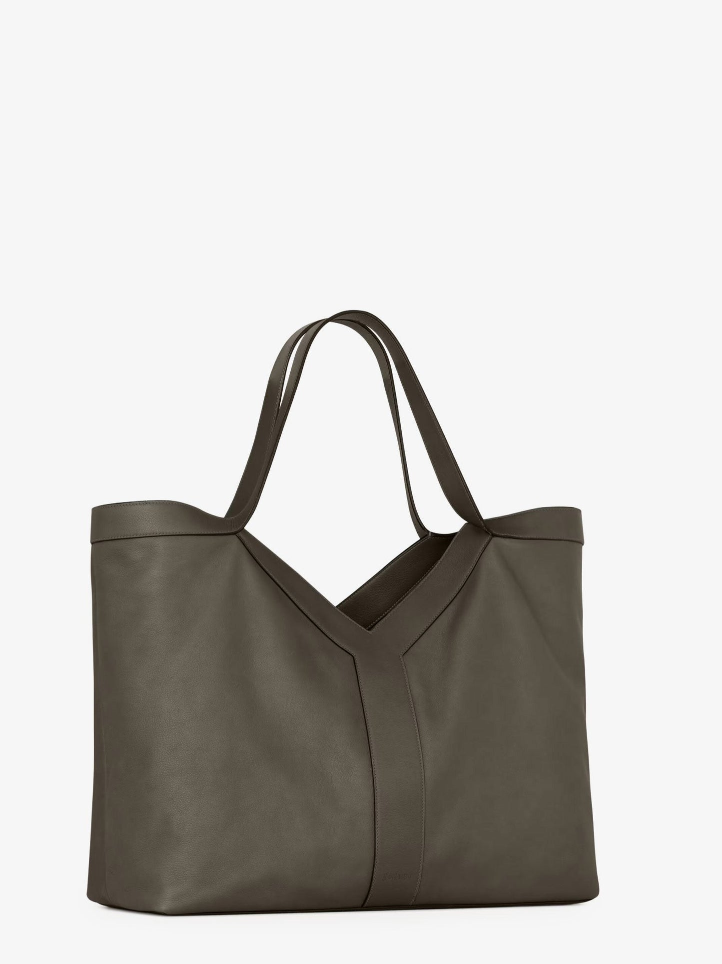 Saint Laurent Y Oversize leather tote bag