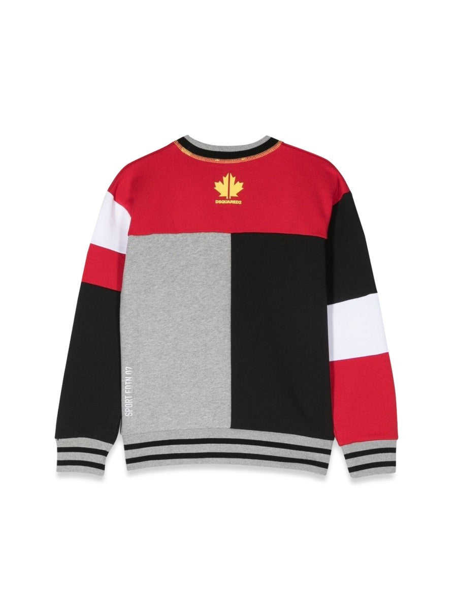 Dsquared 07 slouch fit crewneck sweatshirt