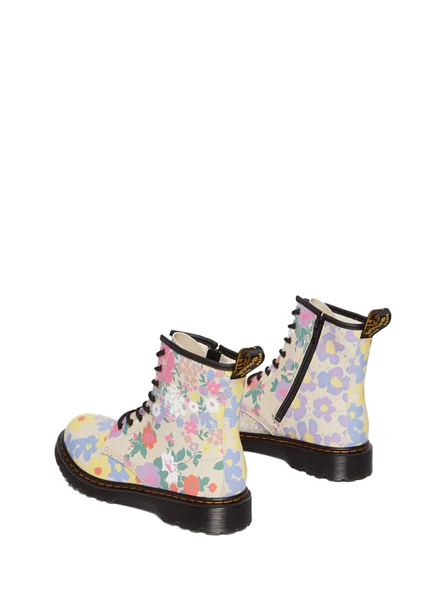 Dr Martens 1460 parchment floral mash up