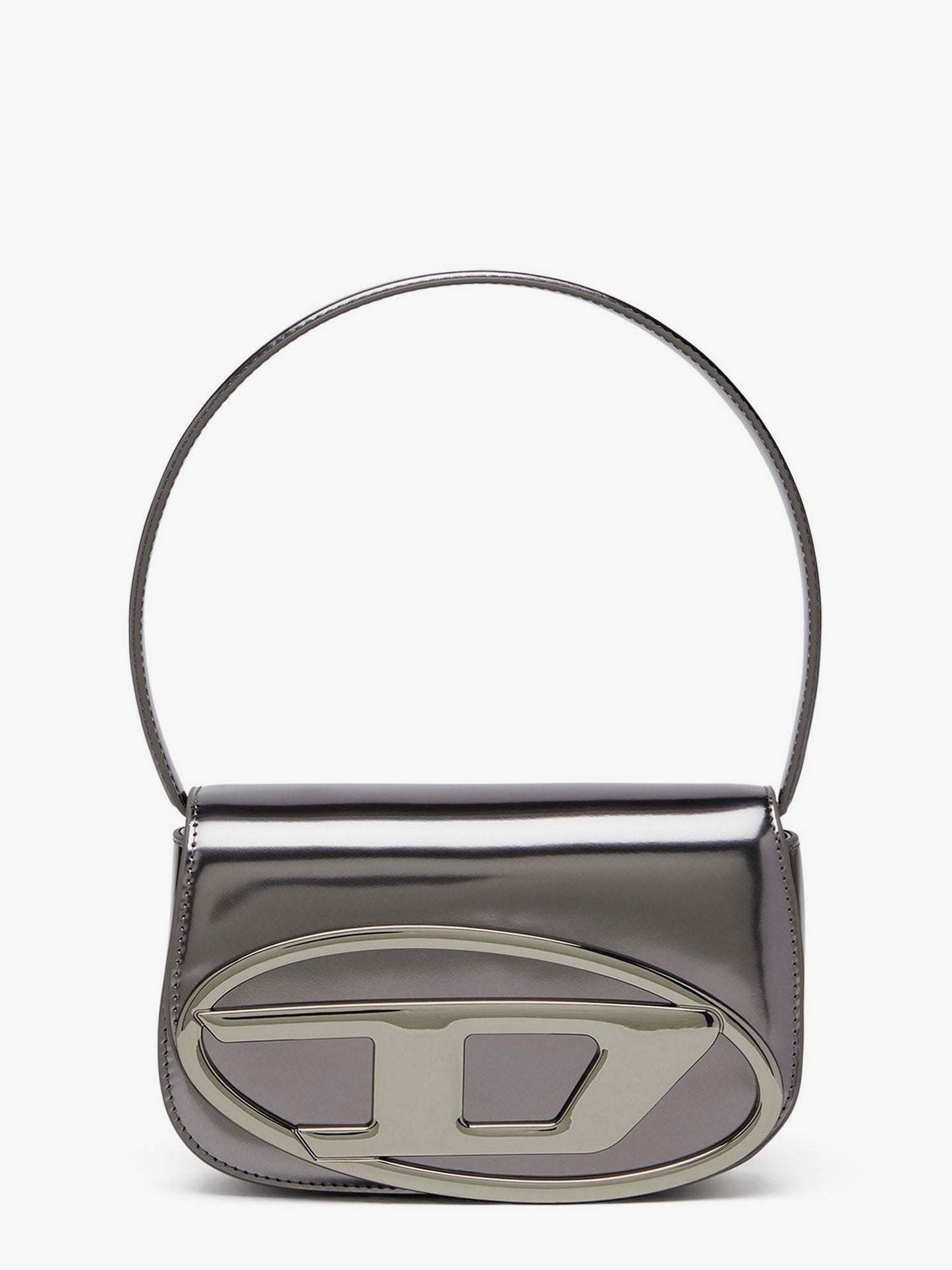 Diesel 1DR patent leather shoulder bag