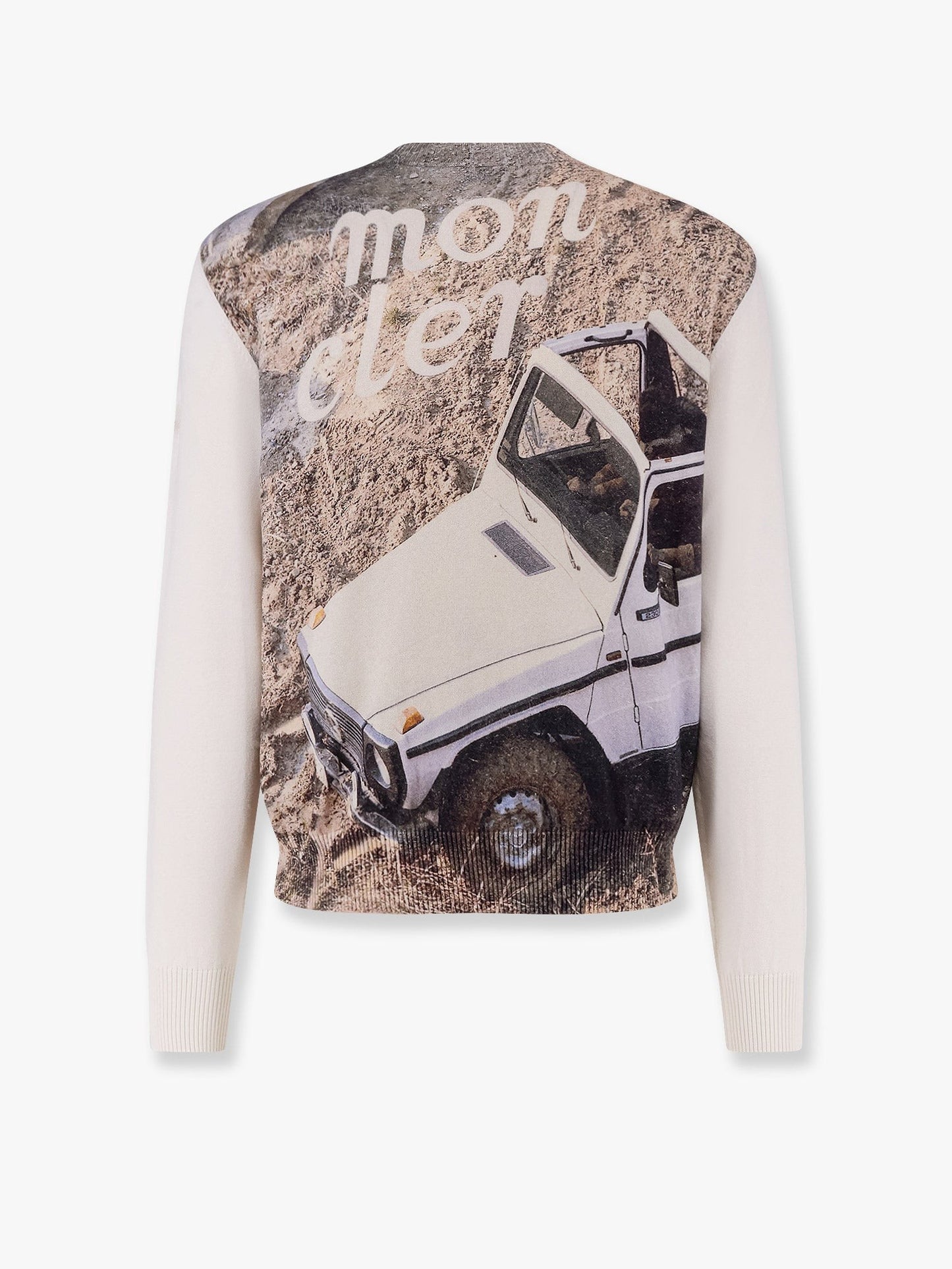 MONCLER GENIUS 3 Moncler Mercedes-Benz designed by Nigoldeneye cotton sweater