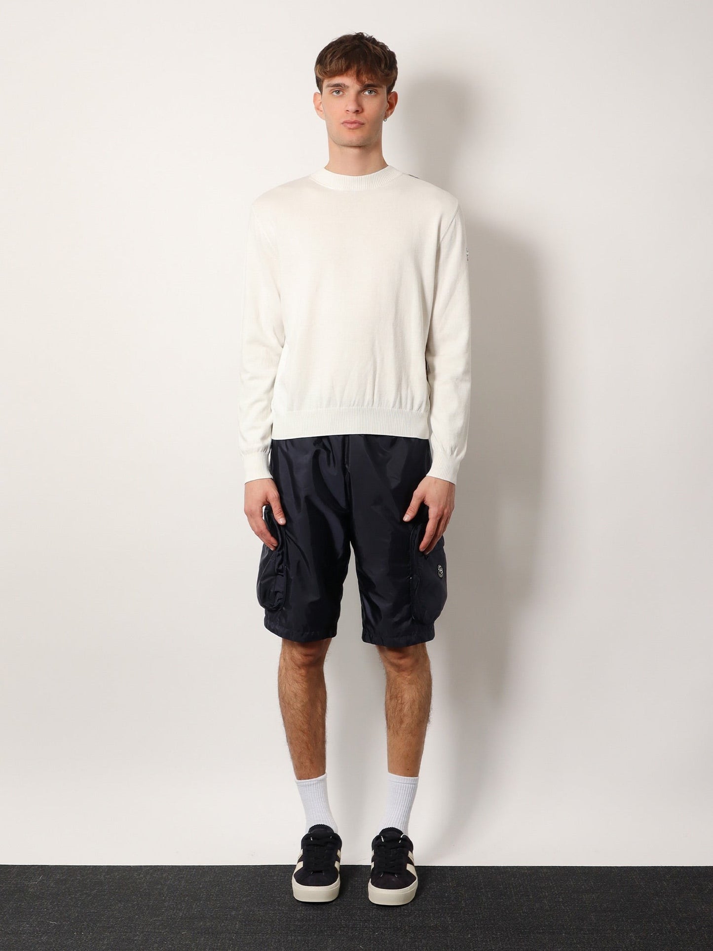 MONCLER GENIUS 3 Moncler Mercedes-Benz designed by Nigoldeneye cotton sweater