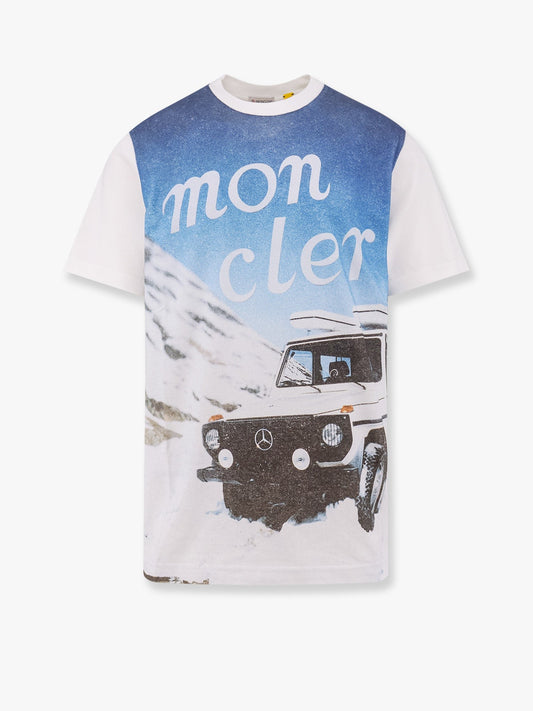 MONCLER GENIUS 3 Moncler Mercedes-Benz designed by Nigoldeneye cotton T-shirt