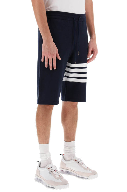 THOM BROWNE 4-bar sweat shorts