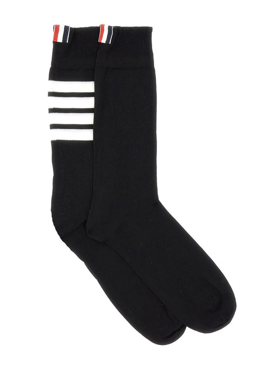 THOM BROWNE 4BAR SOCKS.