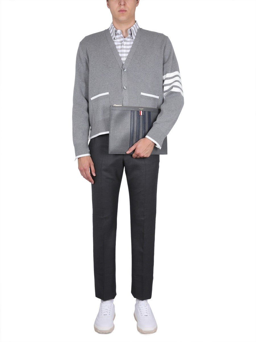 THOM BROWNE 4BAR STRIPE CARDIGAN