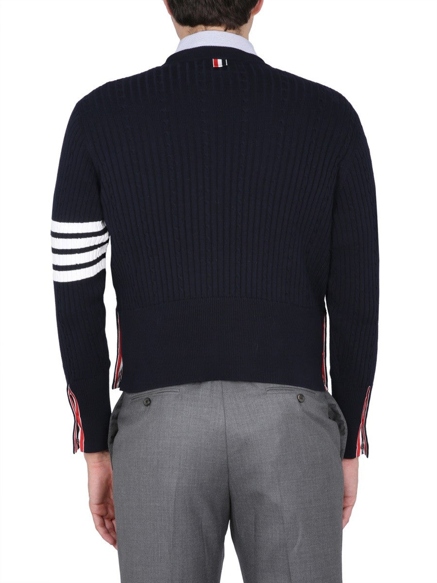 THOM BROWNE 4BAR STRIPE JERSEY