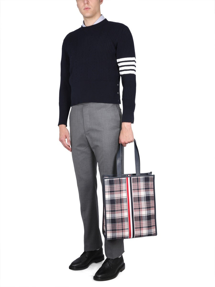 THOM BROWNE 4BAR STRIPE JERSEY