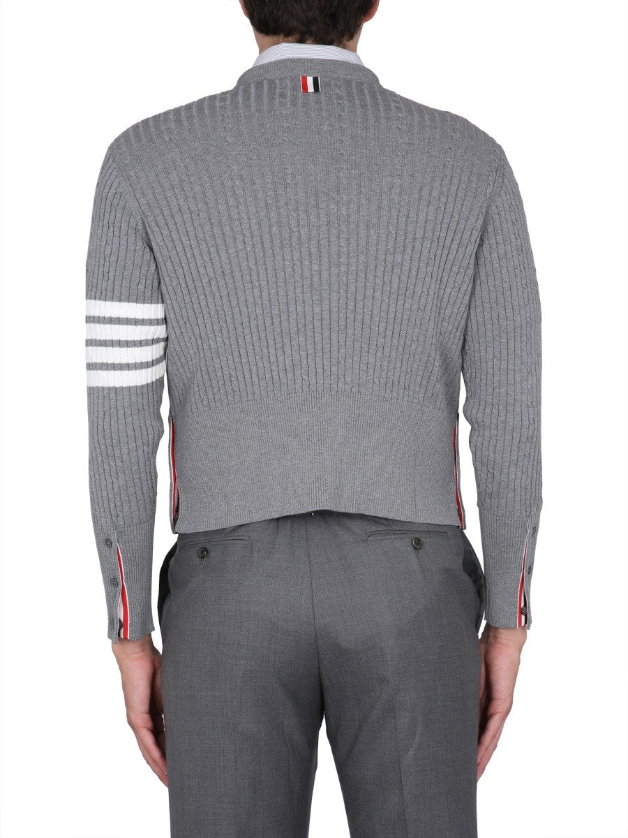 THOM BROWNE 4BAR STRIPE JERSEY