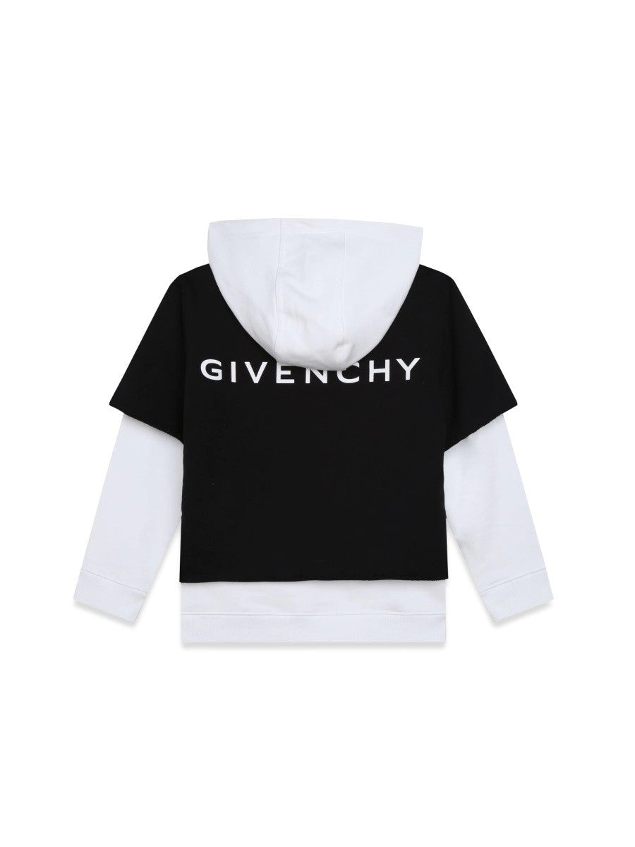 Givenchy 4g hoodie with contrasting hood and sleeves