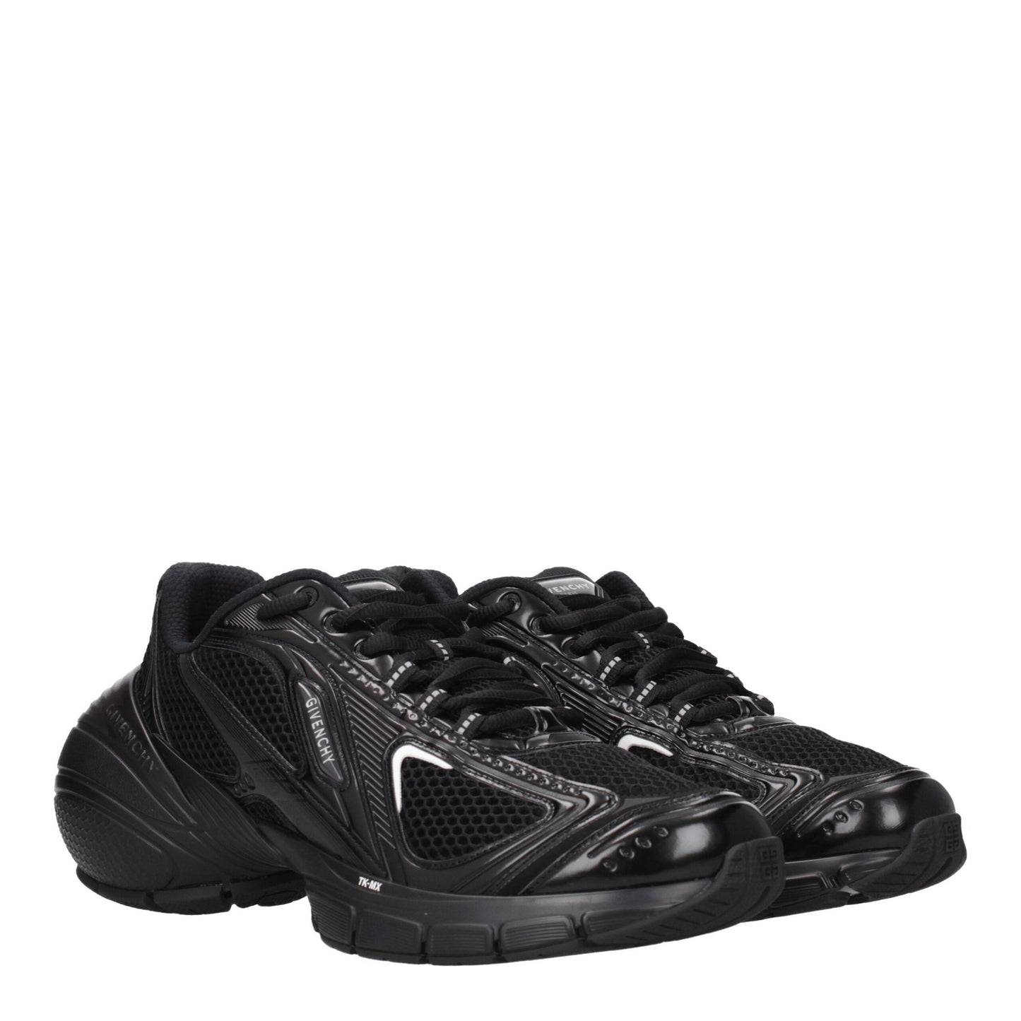 Givenchy Black Fabric Athletic Sneakers