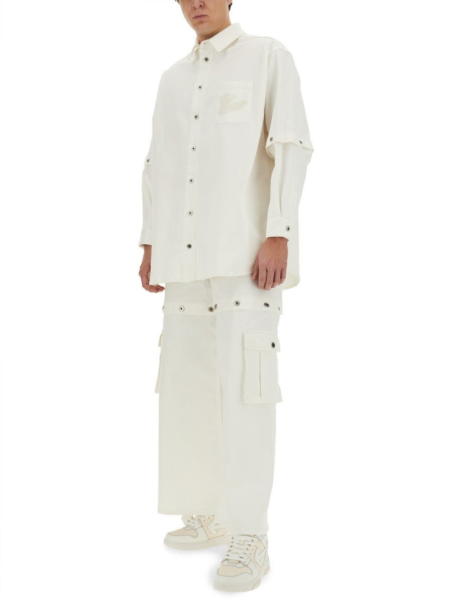 Off-white 90'S SUPER BAGGY JEANS