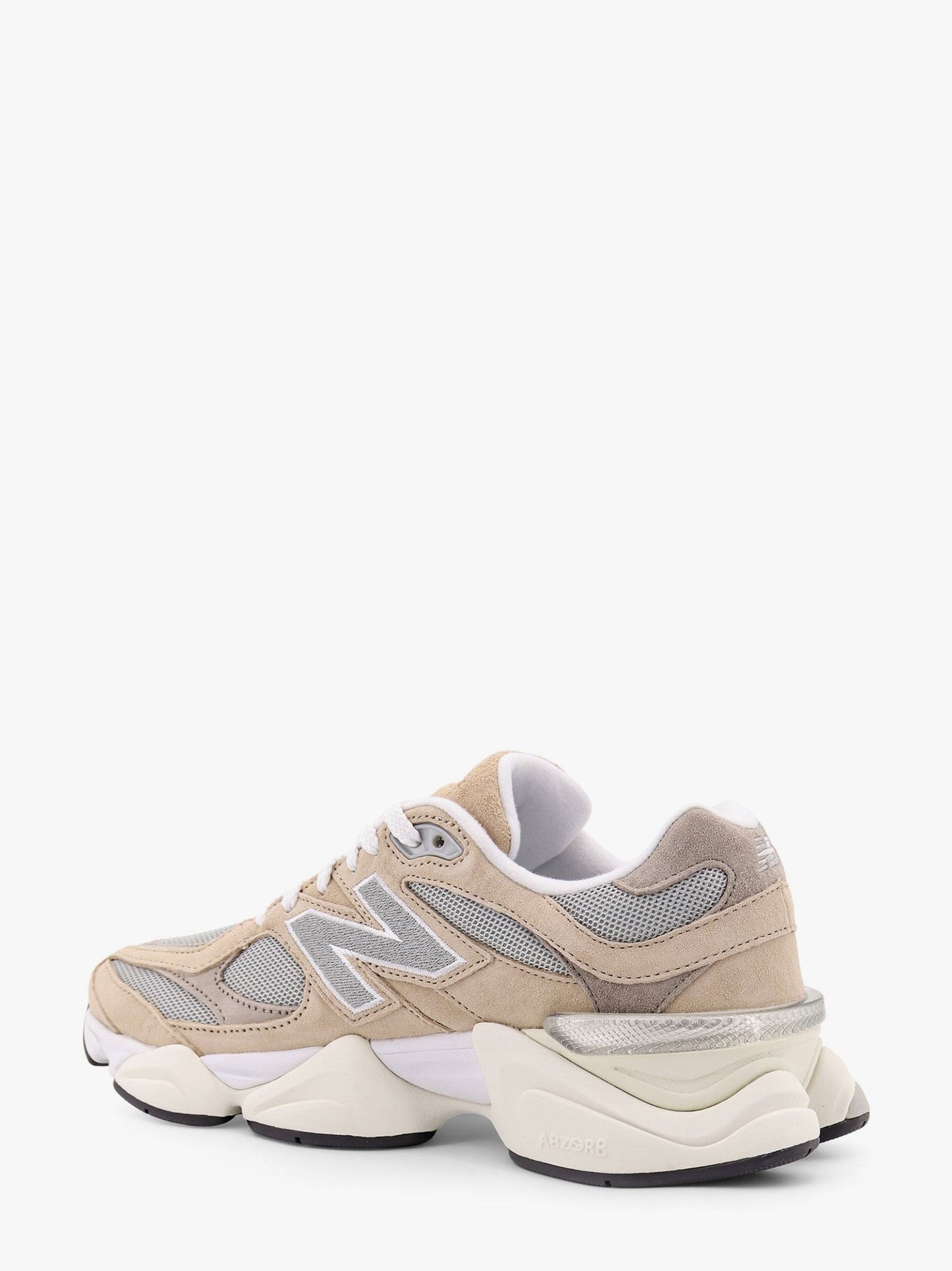New Balance 9060 low-top mesh and suede sneakers