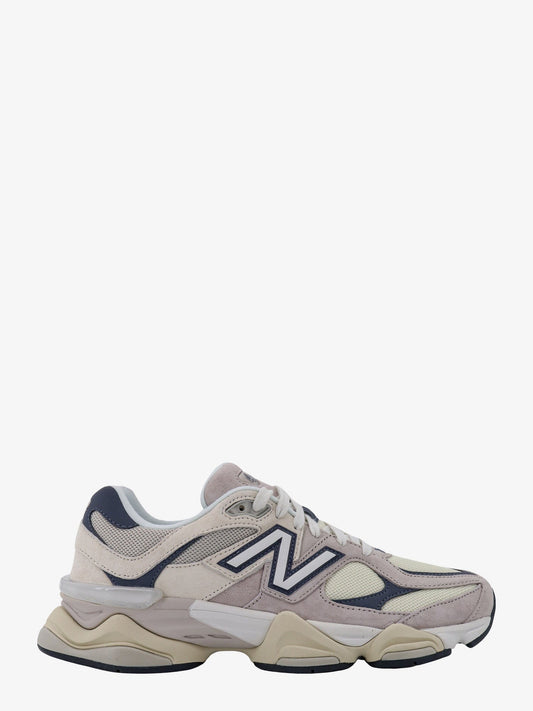 New Balance 9060 low-top suede and mesh sneakers