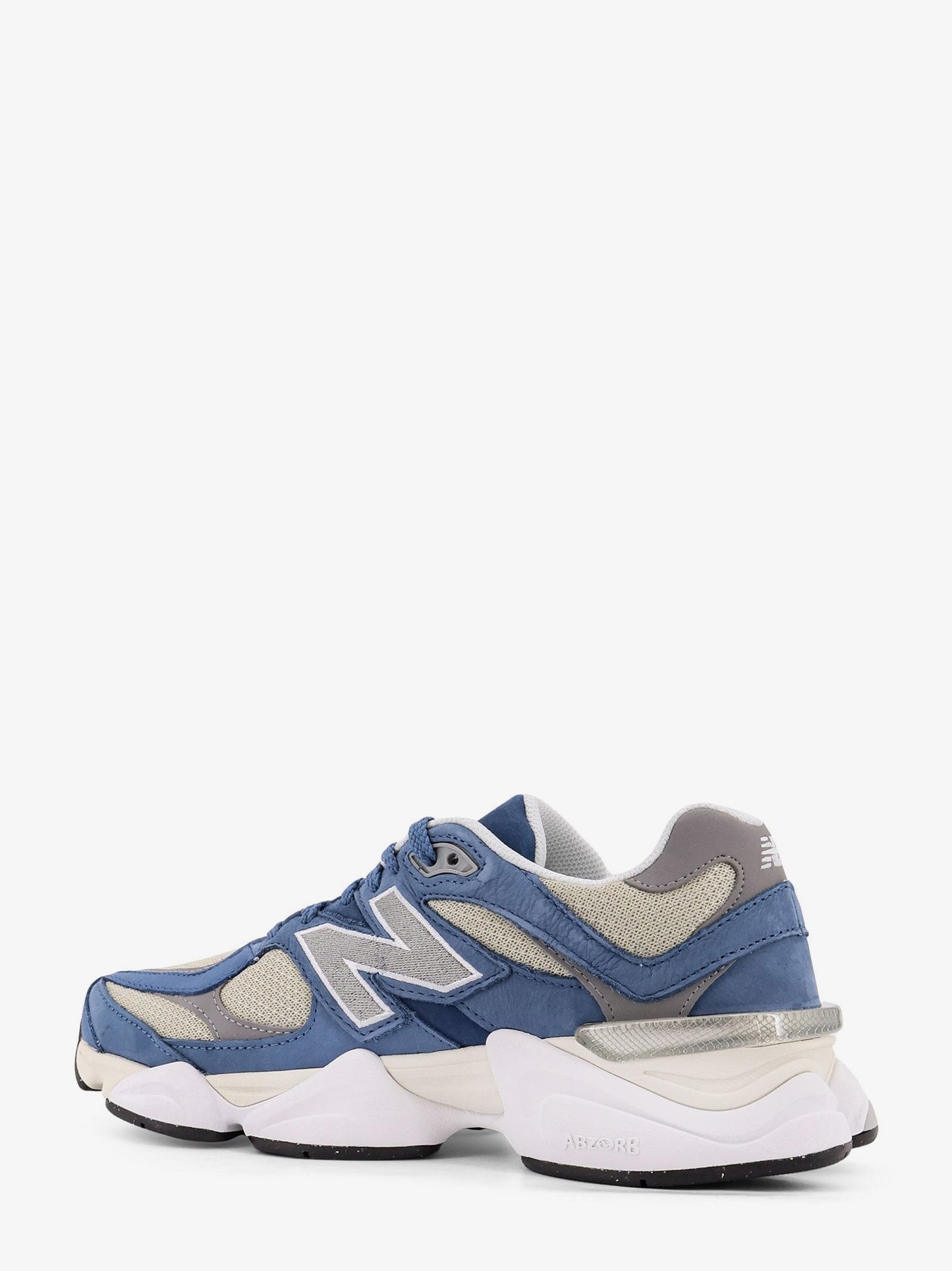 New Balance 9060 mesh low-top sneakers with suede inserts
