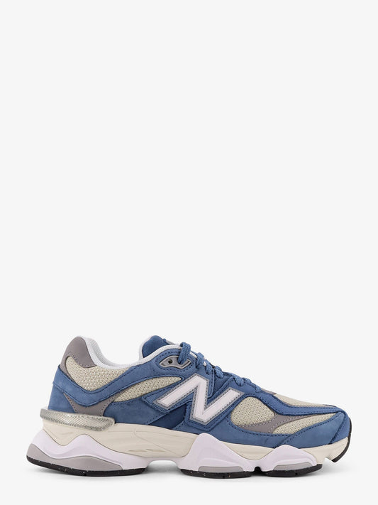 New Balance 9060 mesh low-top sneakers with suede inserts