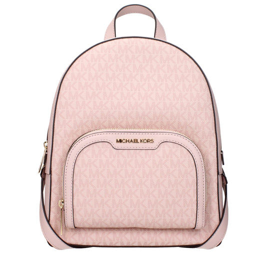 Michael Kors Pink Fabric Backpack