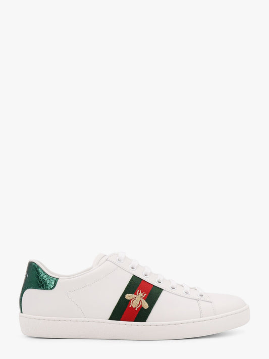 Gucci Ace low-top leather sneakers with iconic web band