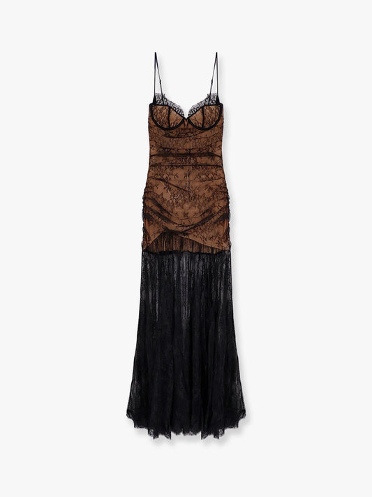 RETROFETE Aliza lace long dress