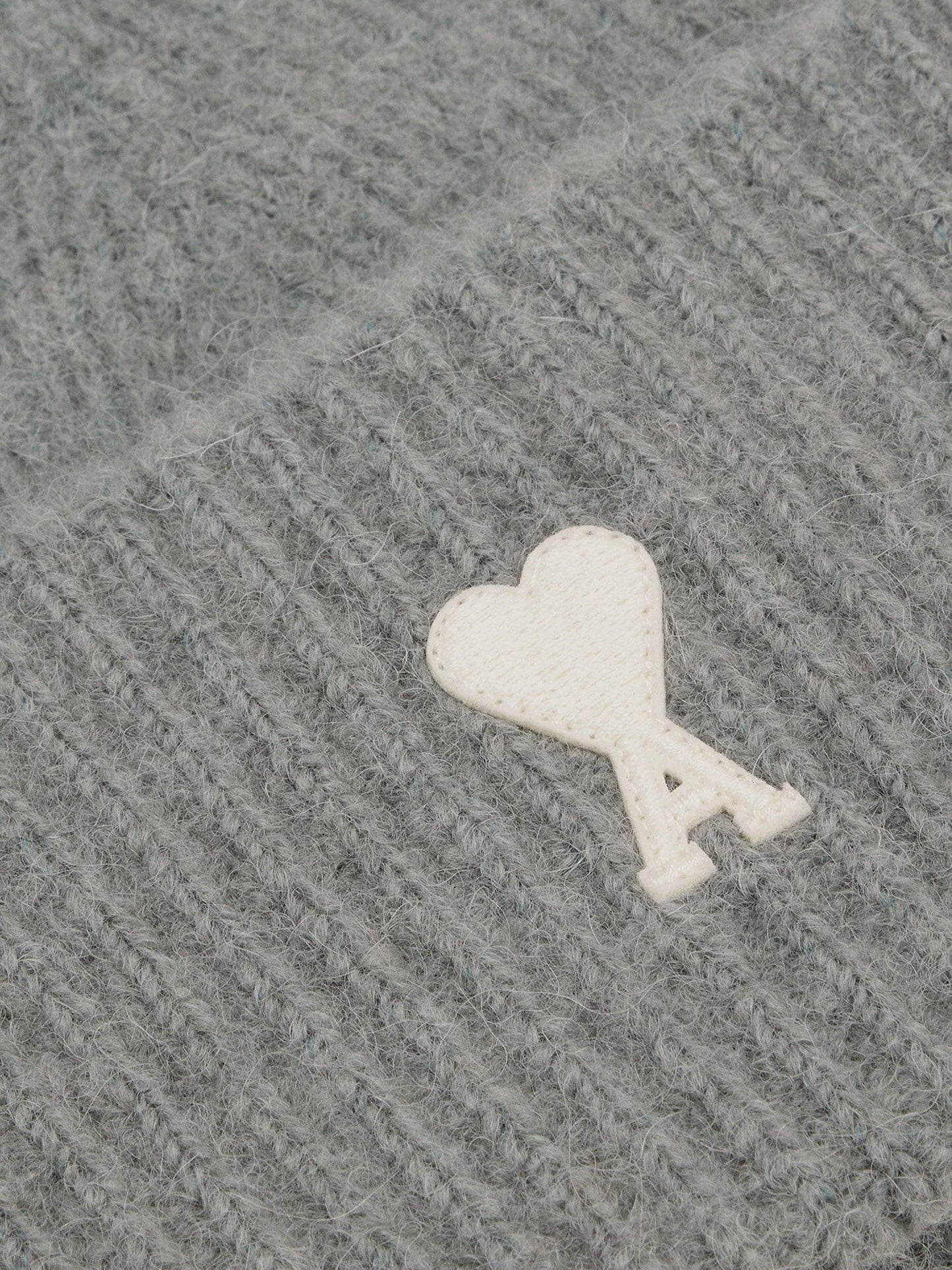 AMI PARIS Alpaca blend beanie hat