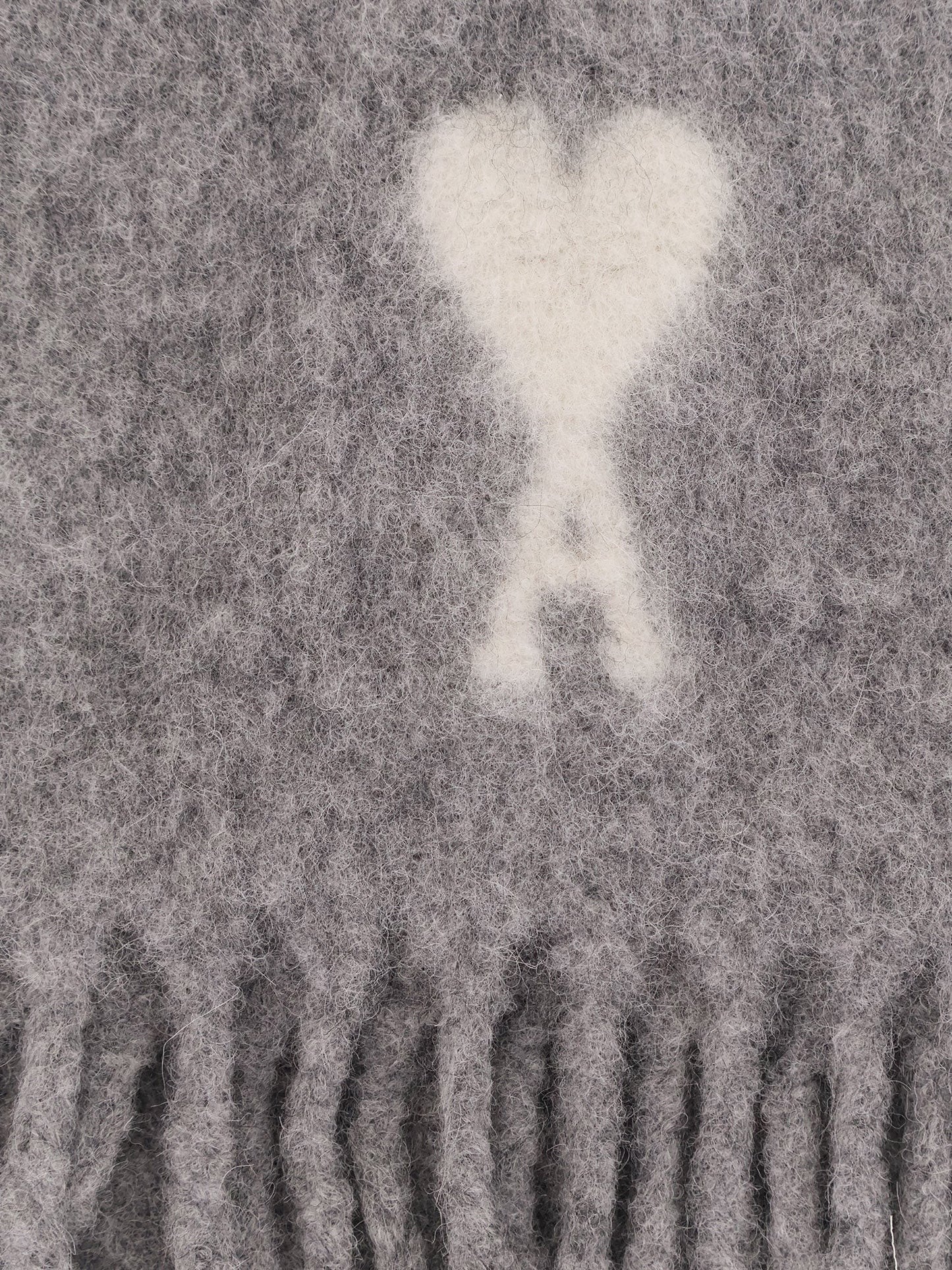 AMI PARIS Alpaca blend scarf