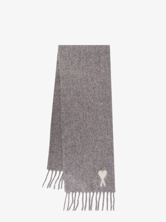 AMI PARIS Alpaca blend scarf