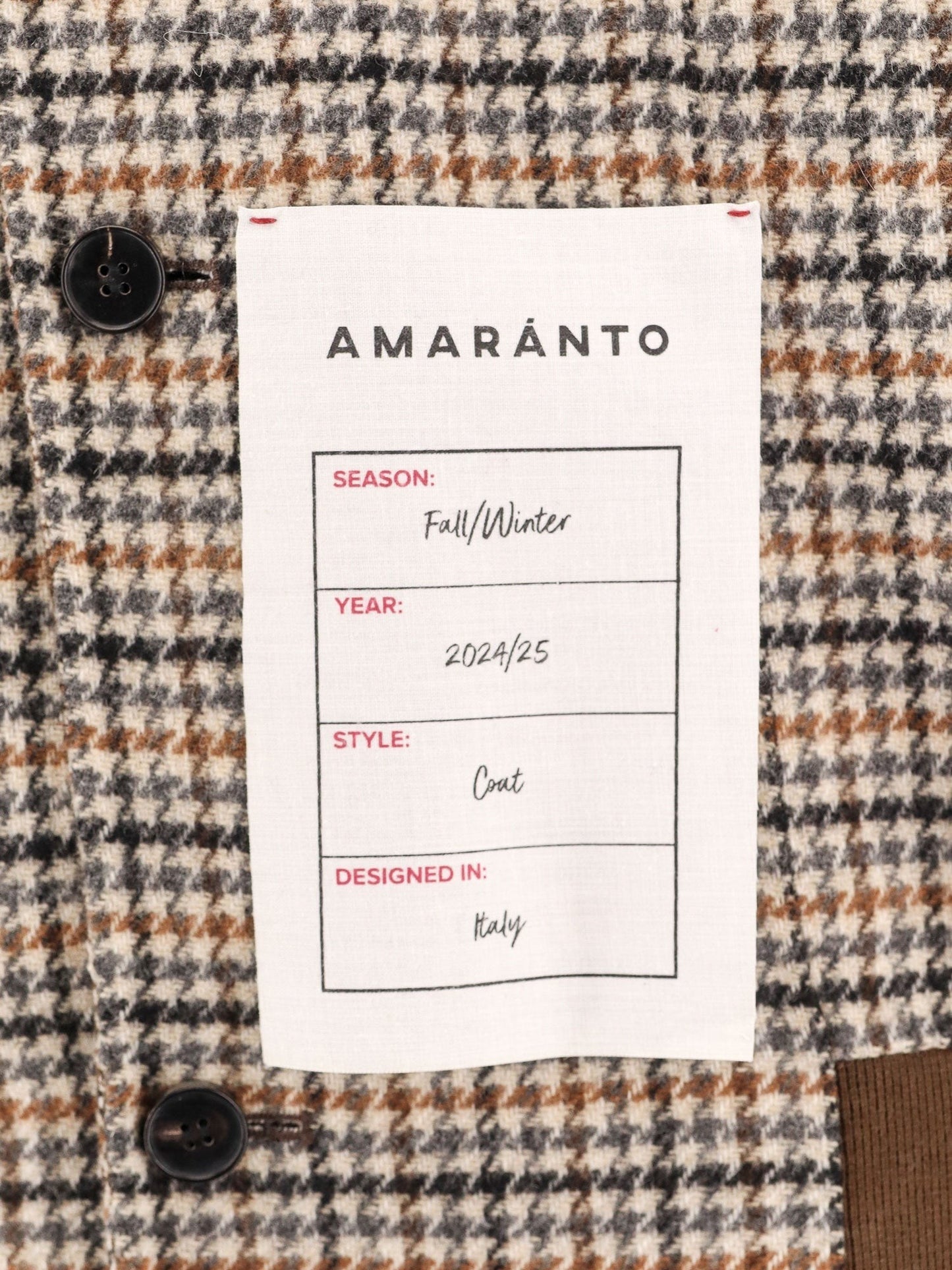 AMARANTO AMARANTO JACKET