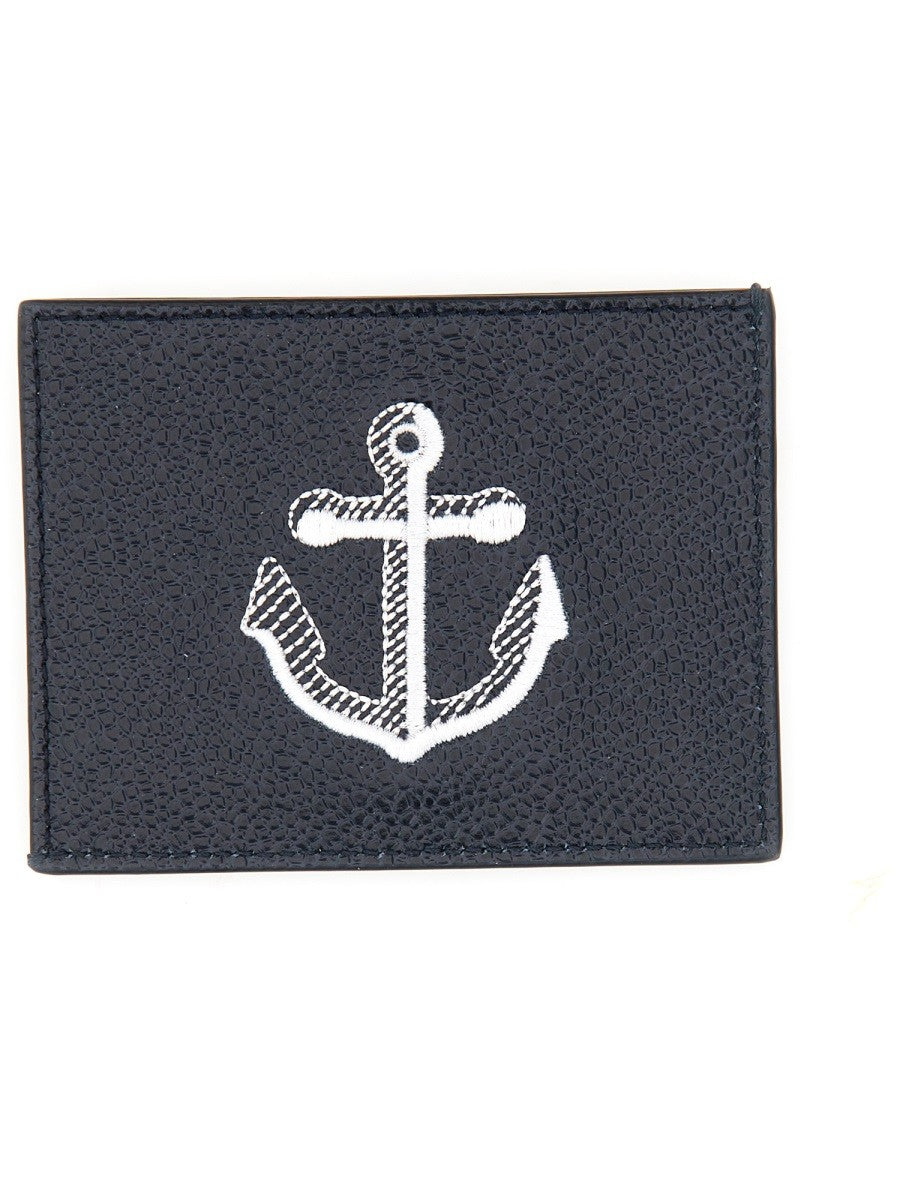 THOM BROWNE ANCHOR CARD HOLDER