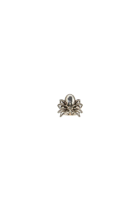 Alexander Mcqueen antique silver spider ring in