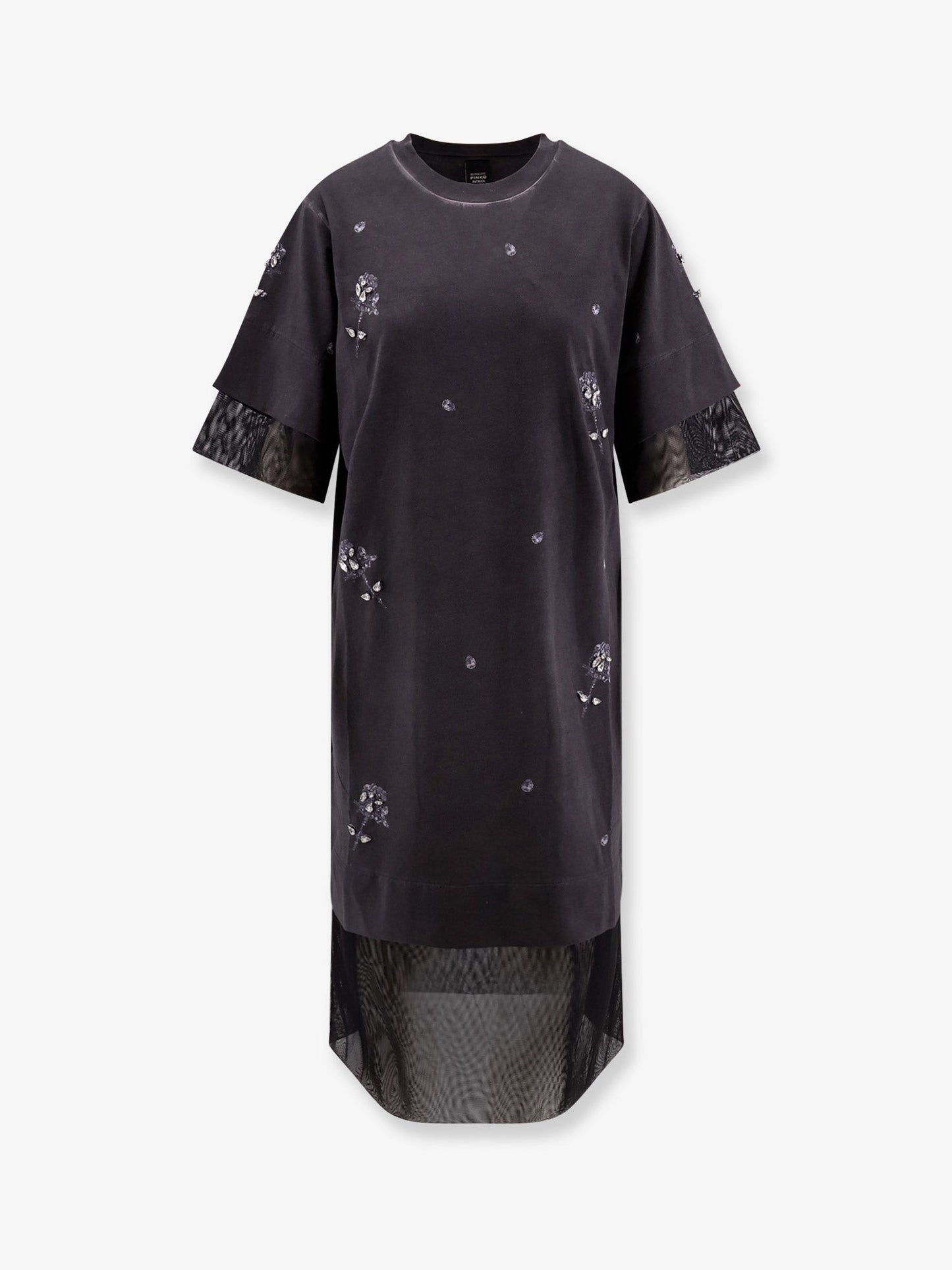 Pinko Ardennes Reimagine Pinko x Patrick Mc Dowell cotton dress