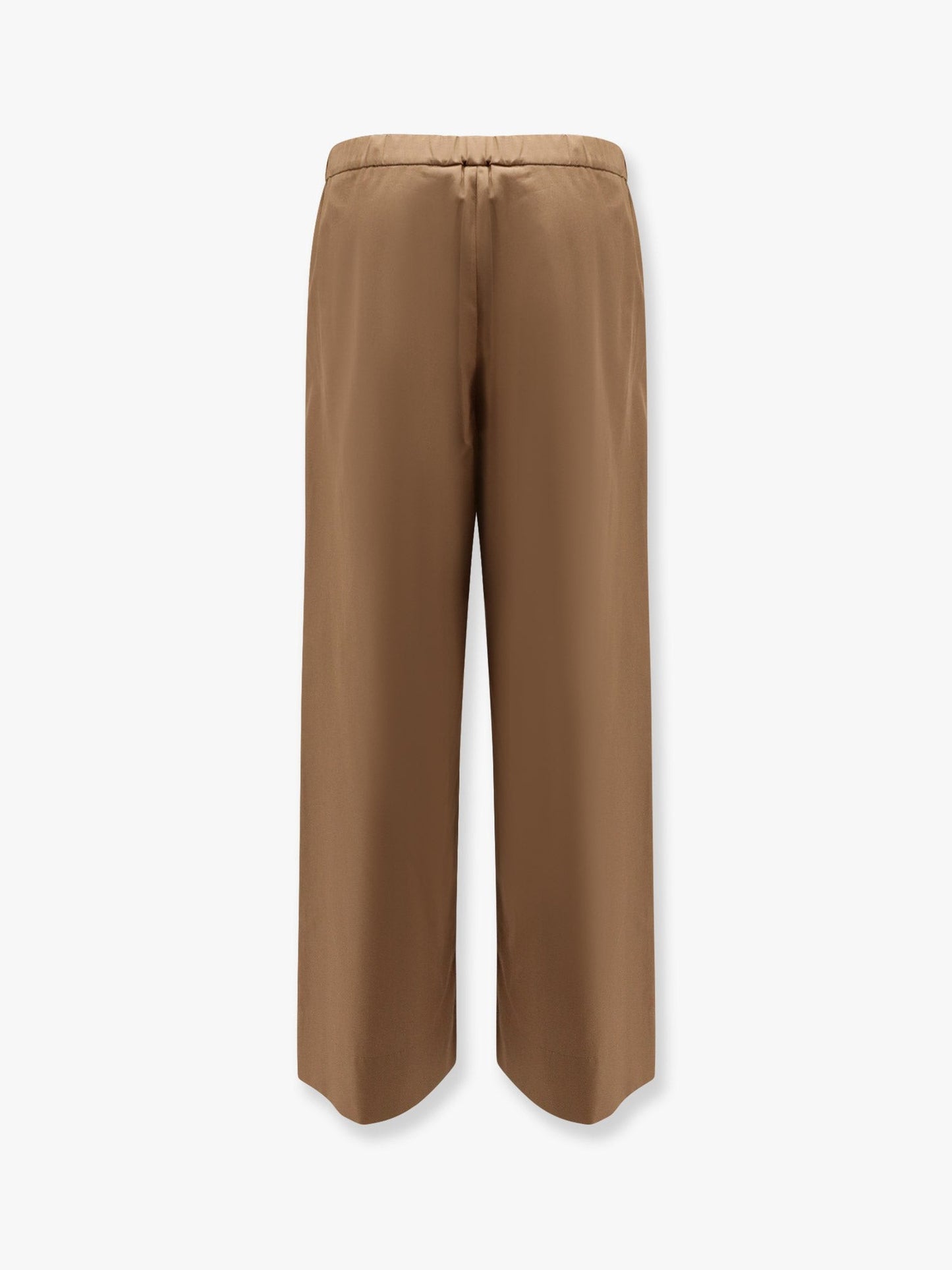 'S MAX MARA Argento cotton trouser