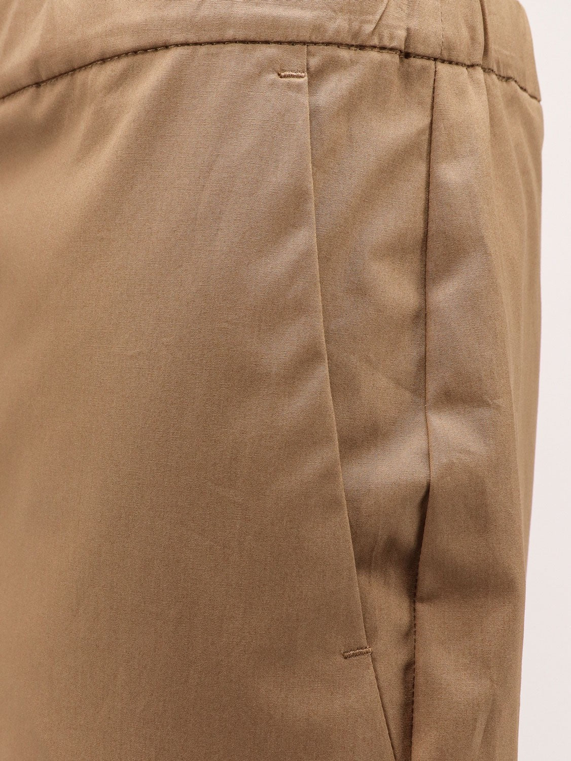 'S MAX MARA Argento cotton trouser