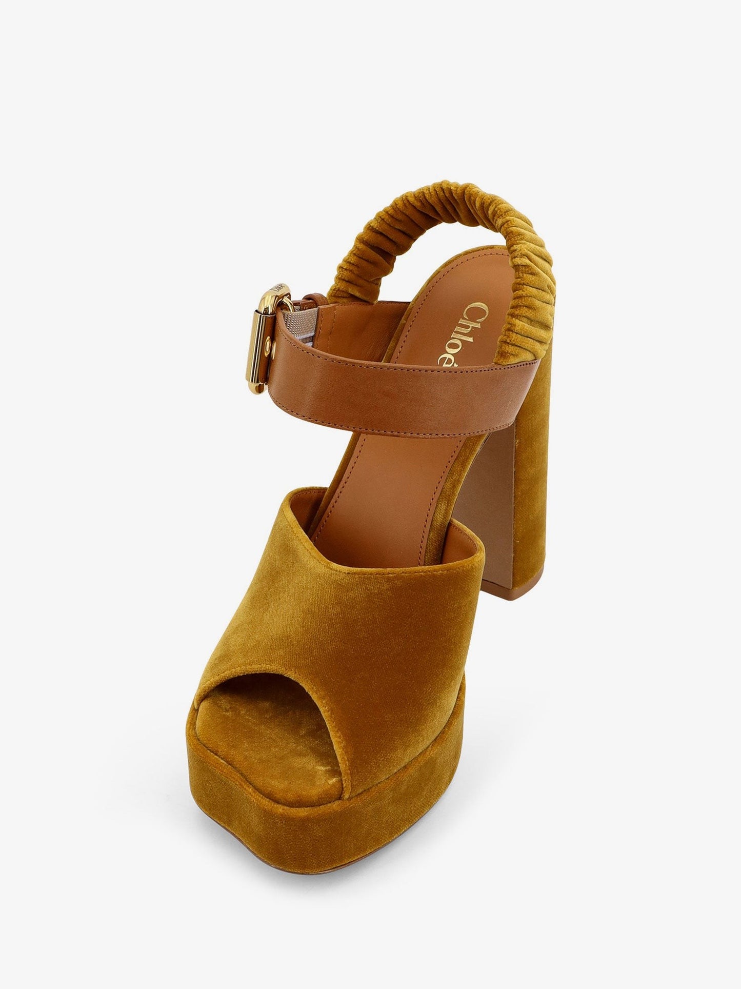 CHLOE' Aria velvet sandals
