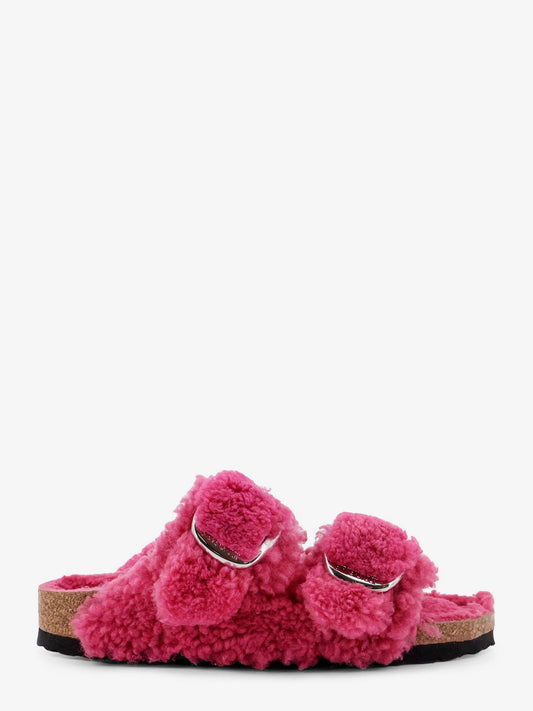 Birkenstock Arizona  Big Buckle Teddy River teddy sandals