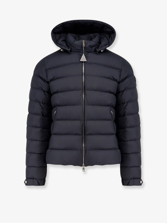 Moncler Arneb down jacket with ton-sur-ton logo patch