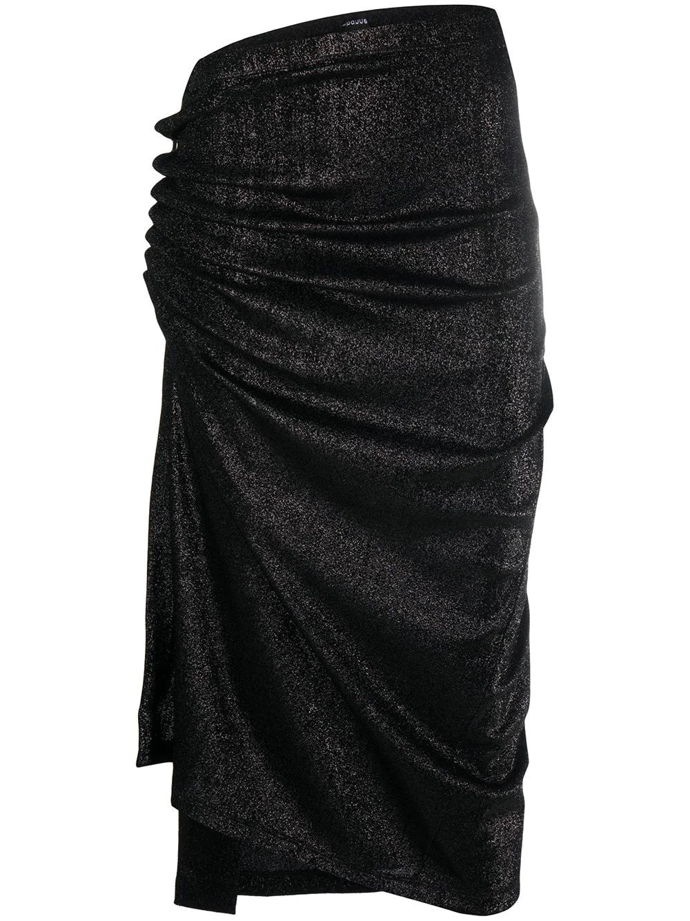 Versace asymmetric midi skirt