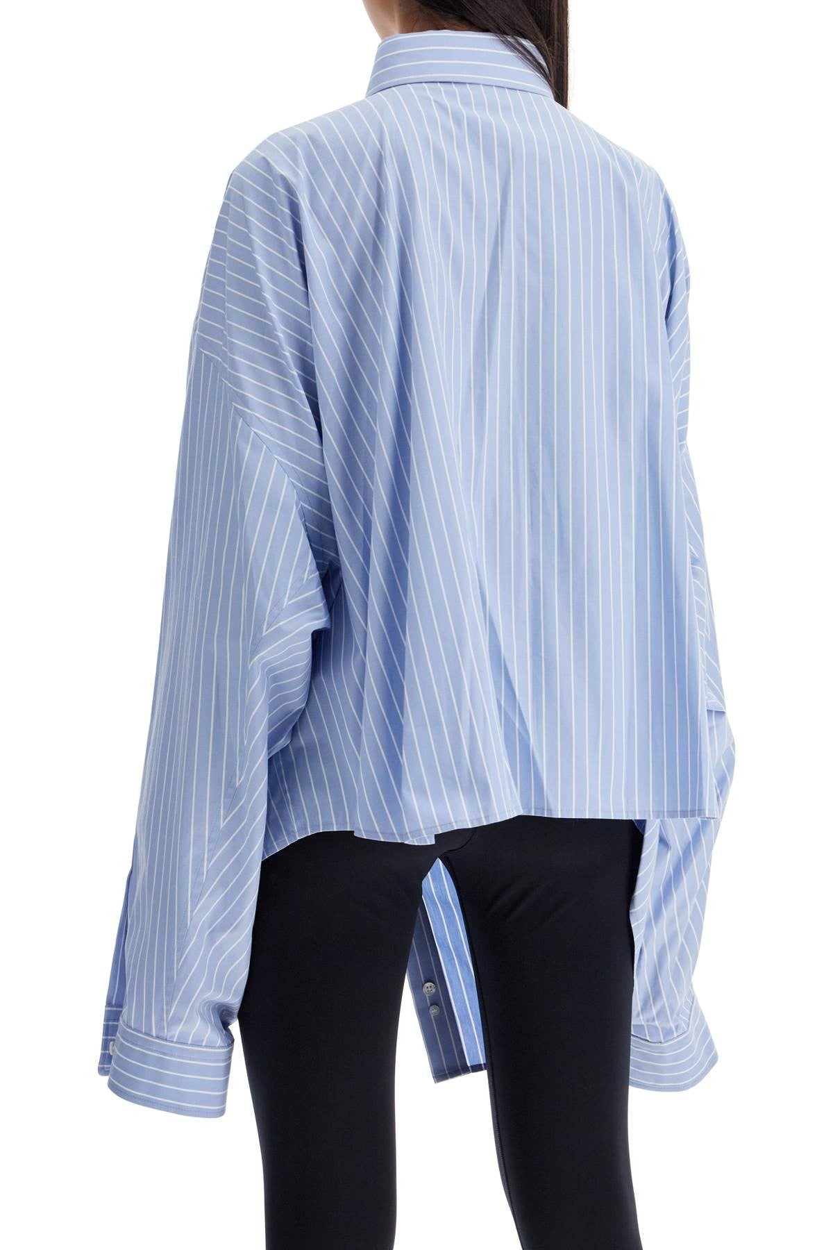 Balenciaga asymmetric oversized shirt