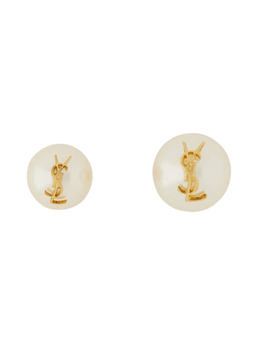 Saint Laurent ASYMMETRICAL EARRINGS "CASSANDRAS"