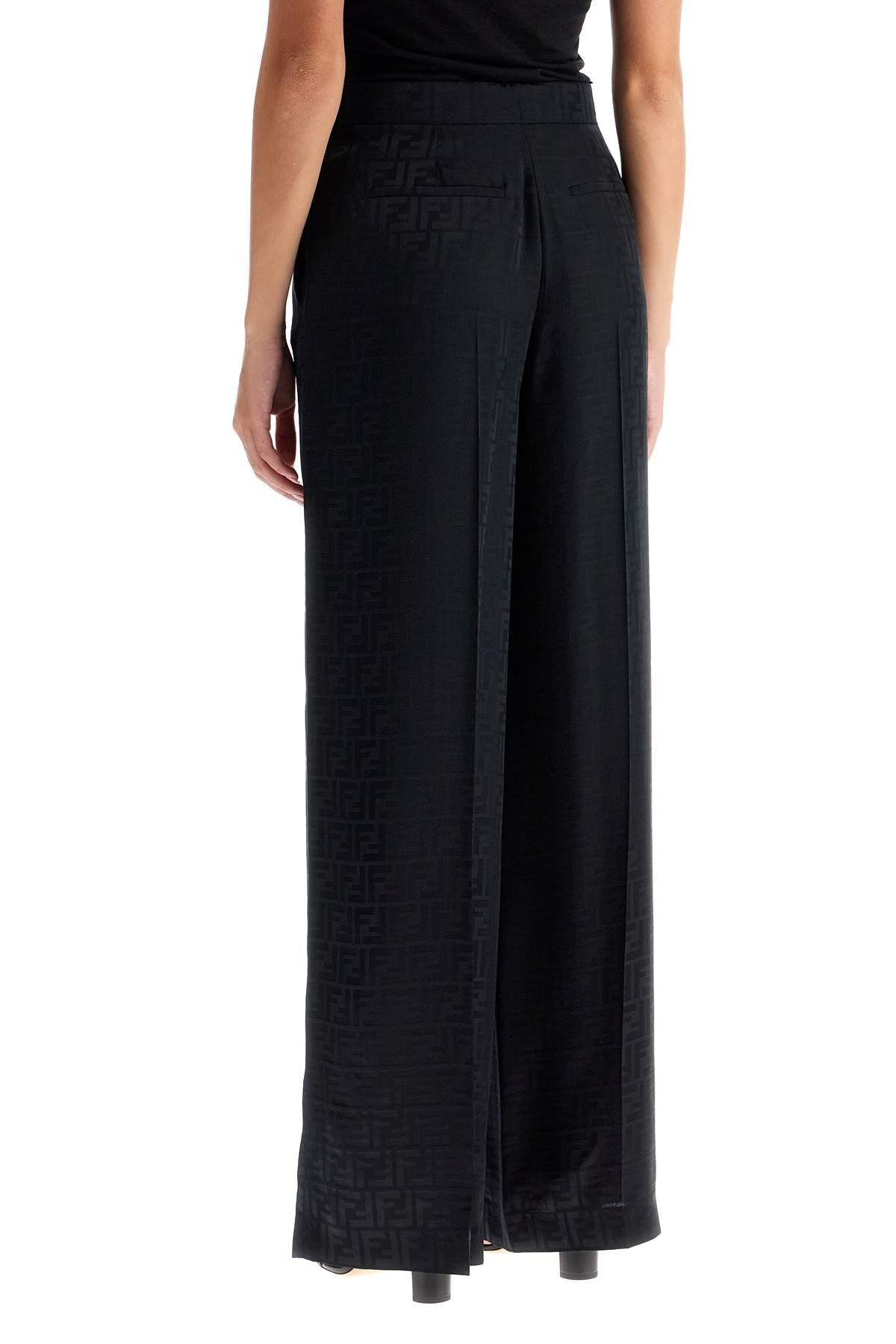 Fendi ato\n\nsatin crepe ff pants