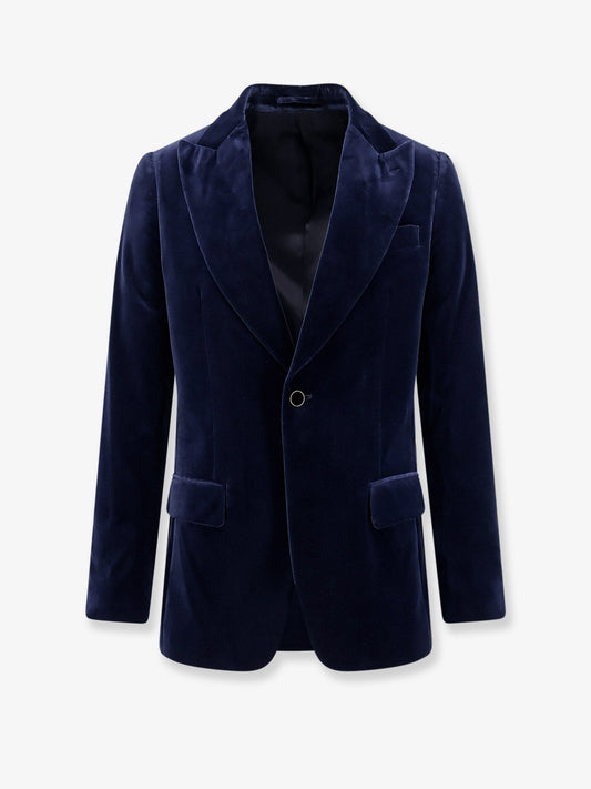 Lardini Attitude velvet blazer