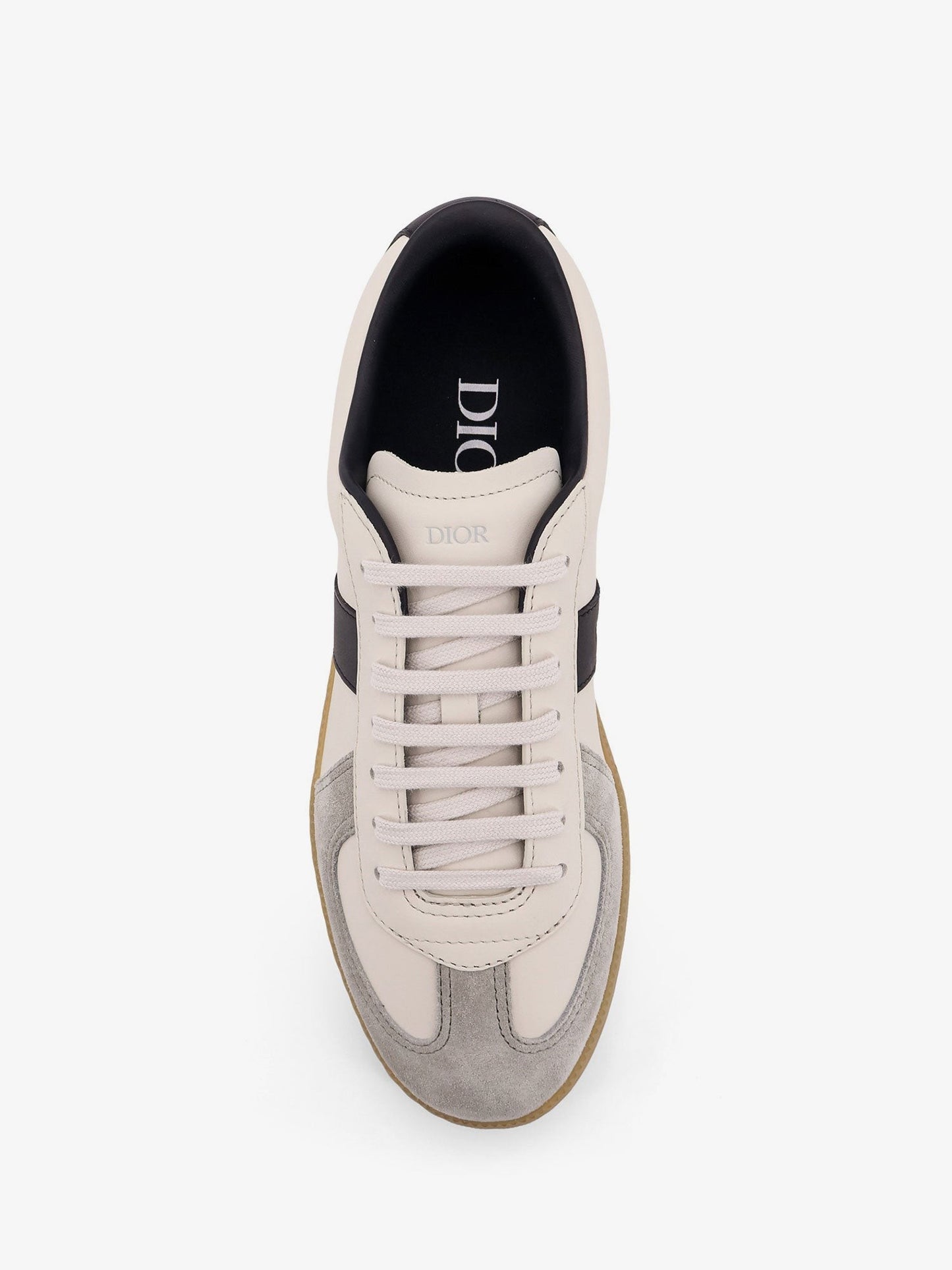 Dior B01 Matchpoint leather low-top sneakers with suede inserts