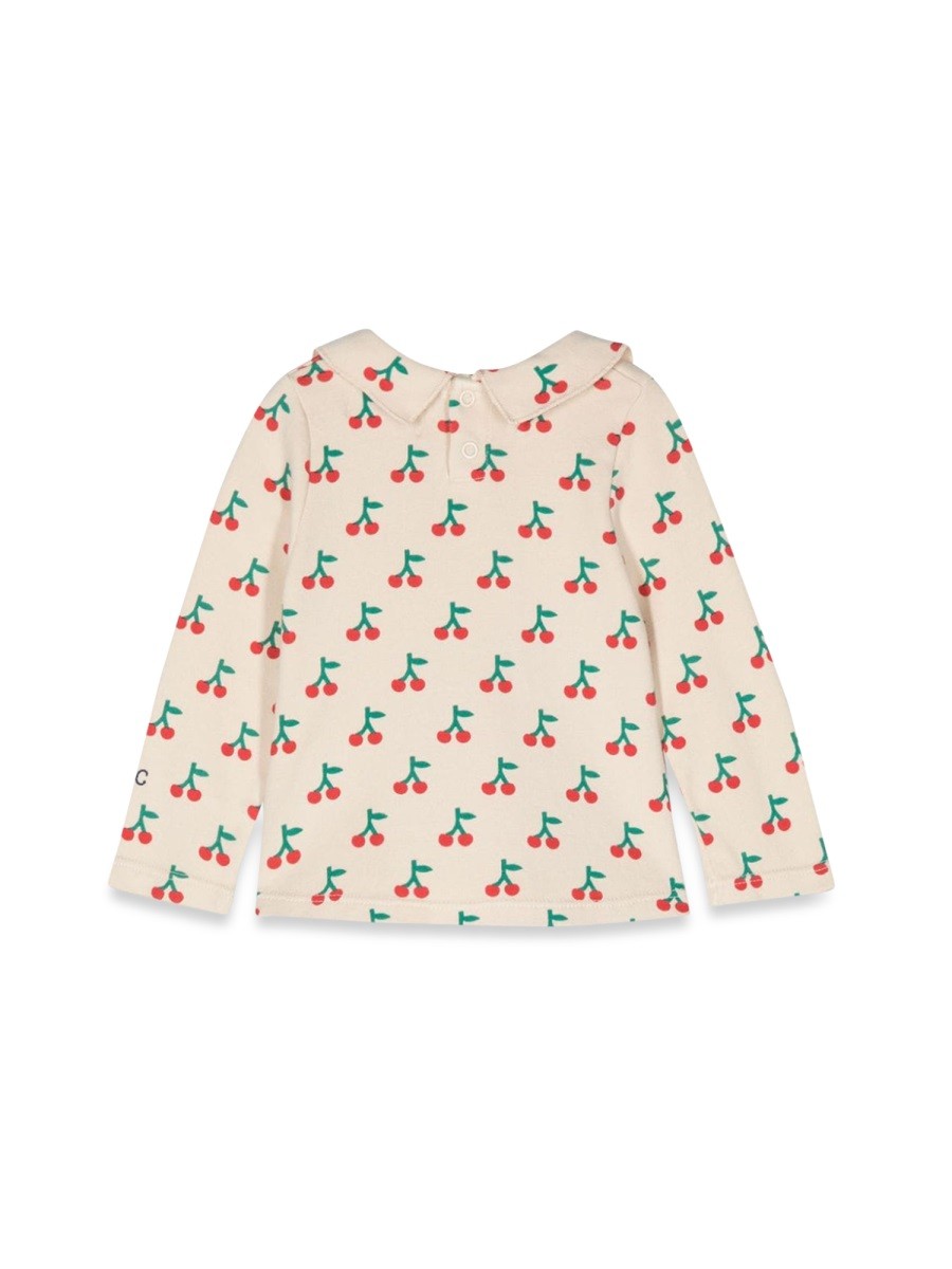 BOBO CHOSES baby cherry all over collar t-shirt