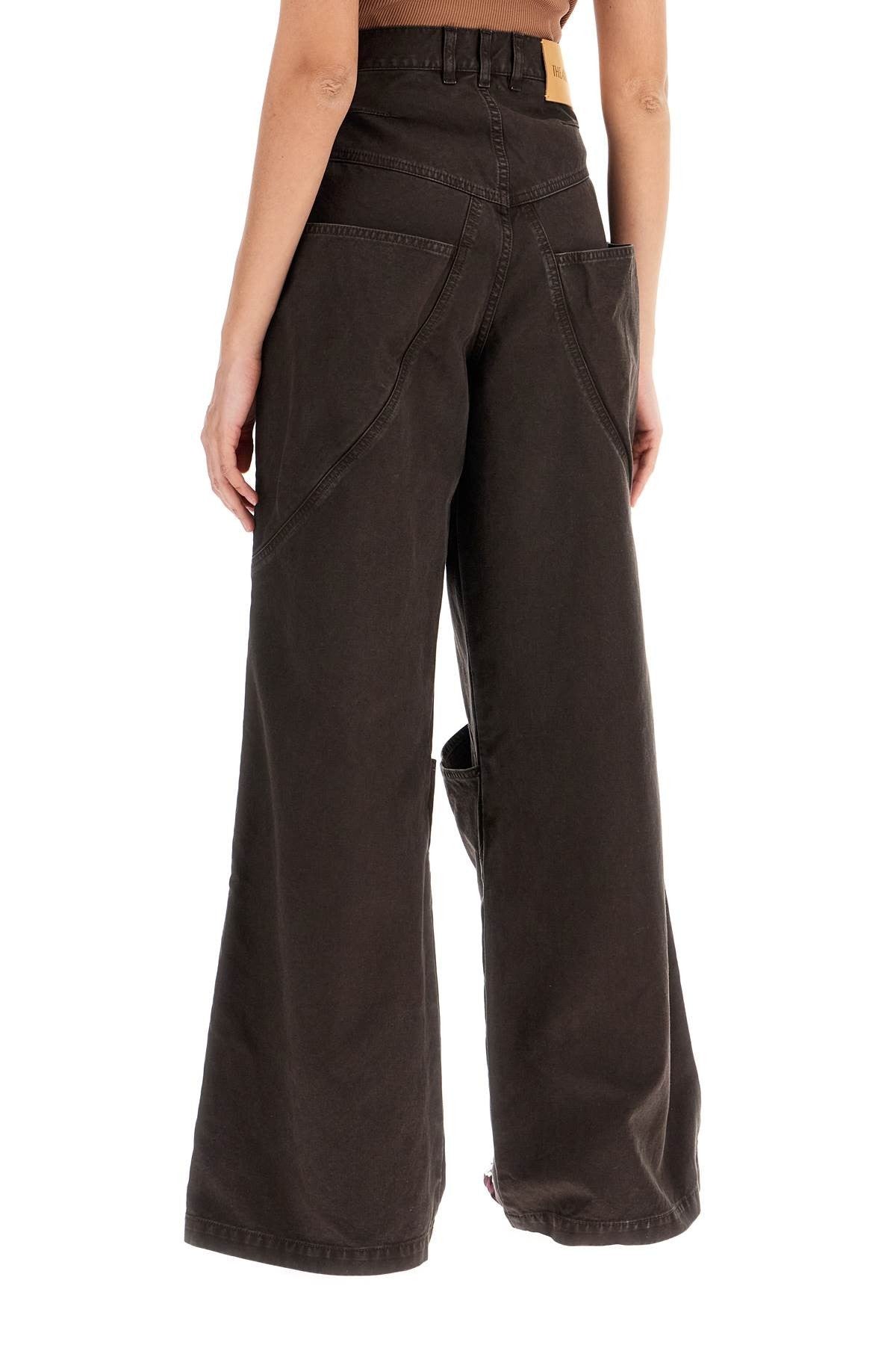 The Attico baggy multi-pocket pants