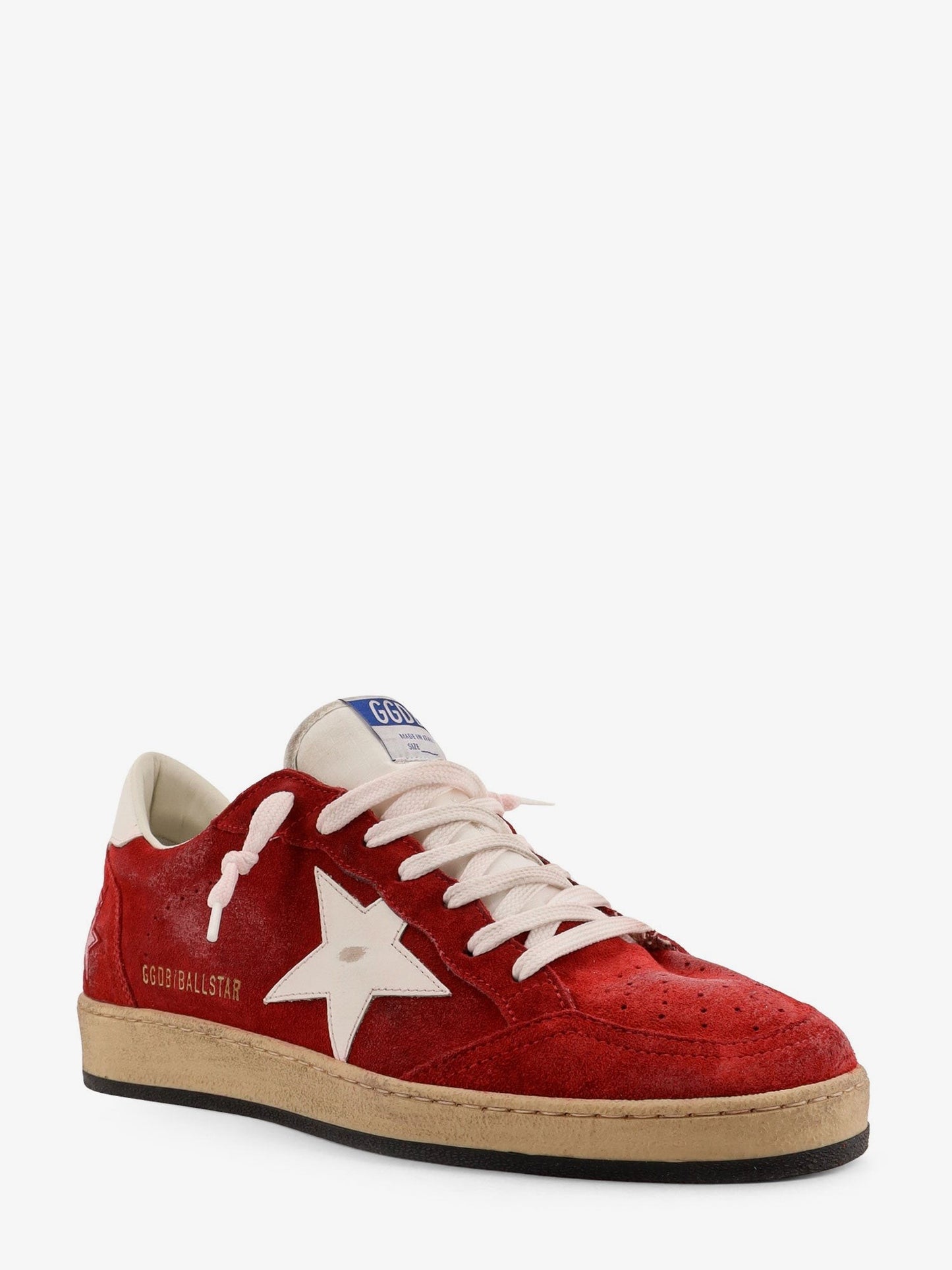 Golden Goose Deluxe Brand Ball Star suede low-top sneakers