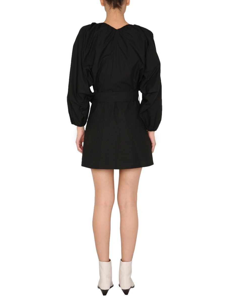 PATOU BALLOON SLEEVES DRESS